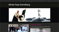 Desktop Screenshot of aikido-dojo-svendborg.dk